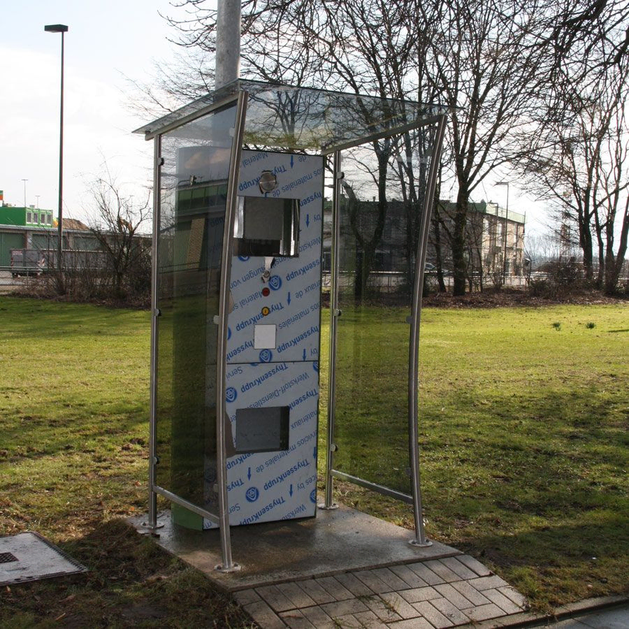 Interaktive Evakuierungs & Sammelstellensäulen Modulare Systemsäulen